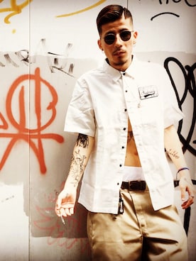 Felipe Fumio Kikutaさん（メンズ・175cm）の春コーディネート