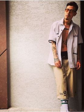 Felipe Fumio Kikutaさん（メンズ・175cm）の夏コーディネート