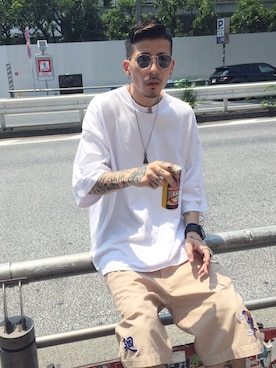 Felipe Fumio Kikutaさん（メンズ・175cm）の夏コーディネート