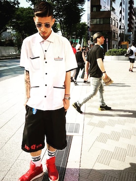 Felipe Fumio Kikutaさん（メンズ・175cm）の夏コーディネート