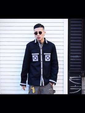 Felipe Fumio Kikutaさん(メンズ・175cm)の冬コーディネート