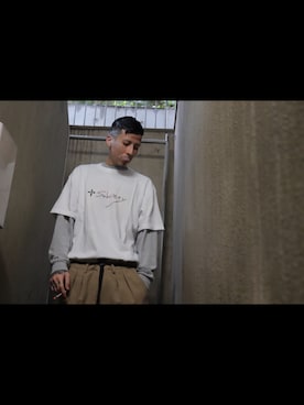 「サブサエティ(Subciety)」｜Felipe Fumio Kikutaさん（メンズ・175cm）の春コーディネート