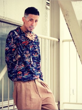 Felipe Fumio Kikutaさん(メンズ・175cm)の春コーディネート