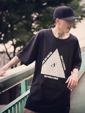 Felipe Fumio Kikutaさん(メンズ・175cm)の春コーディネート