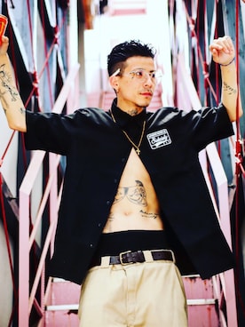 Felipe Fumio Kikutaさん（メンズ・175cm）の夏コーディネート