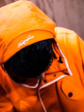 「アイテム（マウンテンパーカー）」を使った、Felipe Fumio Kikutaさん（メンズ・175cm・20代）の秋コーディネート