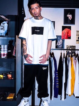 「SBCY Sport（エスビーシーワイスポーツ）のアイテム」を使った、Felipe Fumio Kikutaさん（メンズ・175cm）の冬コーディネート