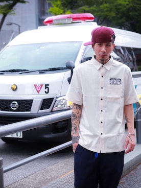 Felipe Fumio Kikutaさん（メンズ・175cm）の春コーディネート