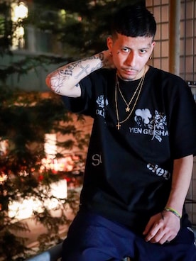 Felipe Fumio Kikutaさん（メンズ・175cm）の春コーディネート