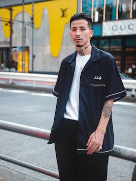 Felipe Fumio Kikutaさん（メンズ・175cm）の夏コーディネート