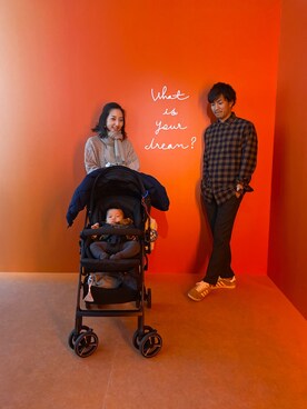 「adidas（アディダス）のガゼル [GAZELLE] アディダスオリジナルス（スニーカー、ブラウン系）」を使った、bolabolaさん（メンズ・168cm）の冬コーディネート