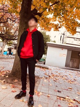 咲く 拮抗する 批評 黒 赤 コーデ Otect Jp