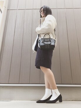 momozo-さん（レディース・170cm）の冬コーディネート