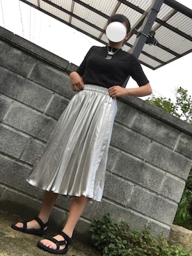 「I am I （アイアムアイ）のアイテム（アクセサリー）」を使った、KINARIさん（レディース・158cm）の夏コーディネート