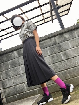 「I AM I BOYGAL（アイアムアイボイガル）のアイテム」を使った、KINARIさん（レディース・158cm）の秋コーディネート