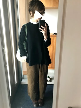 大福。さん（レディース・168cm）の冬コーディネート