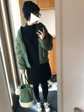 大福。さん（レディース・168cm）の冬コーディネート