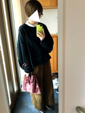 大福。さん（レディース・168cm）の冬コーディネート