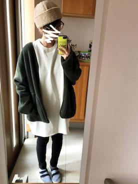 「folklore（フォルクローレ）のアイテム」を使った、大福。さん（レディース・168cm）の冬コーディネート