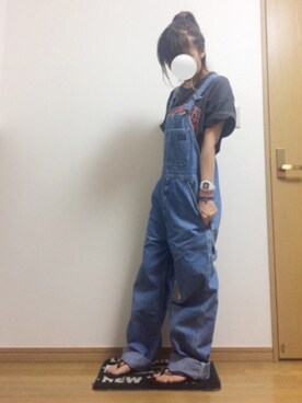 1173yuuさんの「綿アソートロゴTシャツ【niko and ...】」を使ったコーディネート