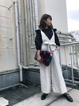 「ファークラッチ」｜glamcityさん（レディース・163cm）の秋コーディネート