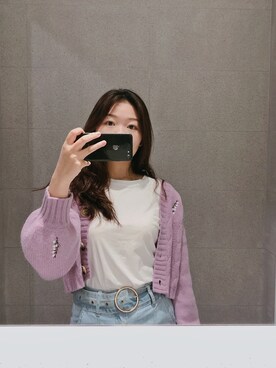 「通勤穿搭」｜「アイテム（その他アウター）」を使った、芘さん（レディース・157cm）の秋コーディネート