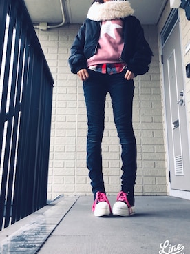 EMIさん（レディース・165cm）の冬コーディネート