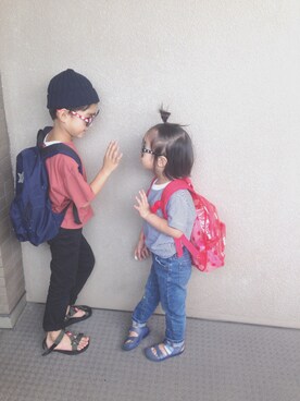 KoKaさん（キッズ・110cm）の夏コーディネート