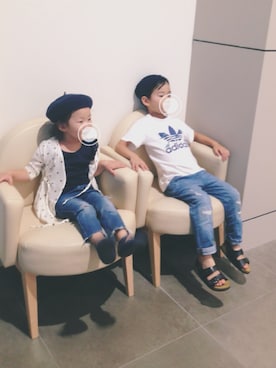 KoKaさん（キッズ・110cm）の夏コーディネート