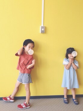 KoKaさん（キッズ・110cm）の夏コーディネート