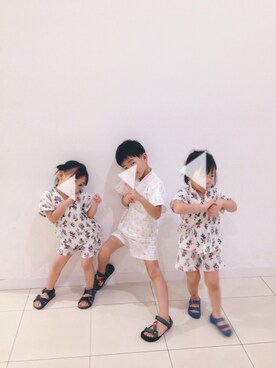 KoKaさん（キッズ・100cm）の夏コーディネート