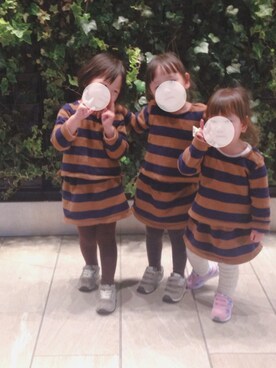 KoKaさん(キッズ・100cm)の冬コーディネート