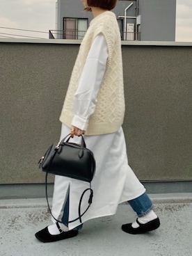 「カンフーシューズ」｜まさみさん（レディース・159cm）の秋コーディネート