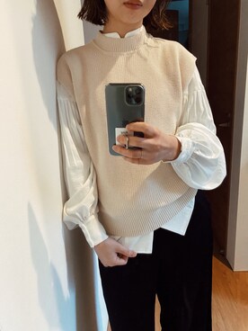Peasant Sleeve ブラウス　todayfulシャツ/ブラウス(長袖/七分)