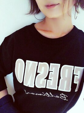 「KBF+」｜「アイテム（スウェット）」を使った、ジュナさん（レディース・162cm）の秋コーディネート