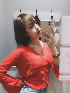 「eight sixty（エイト・シックスティ）のアイテム」を使った、gigi0717さん（レディース・164cm）の春コーディネート