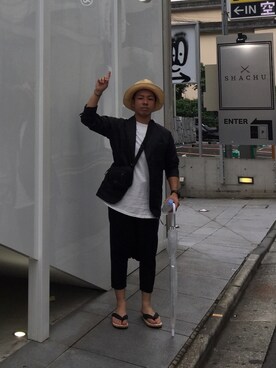 Shun Watanabeさんの（GANRYU | ガンリュウ）を使ったコーディネート