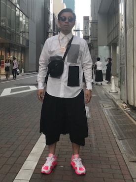 Shun Watanabeさん（メンズ・165cm）の春コーディネート