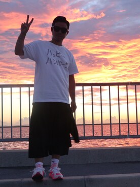 Shun Watanabeさん（メンズ・165cm）の夏コーディネート