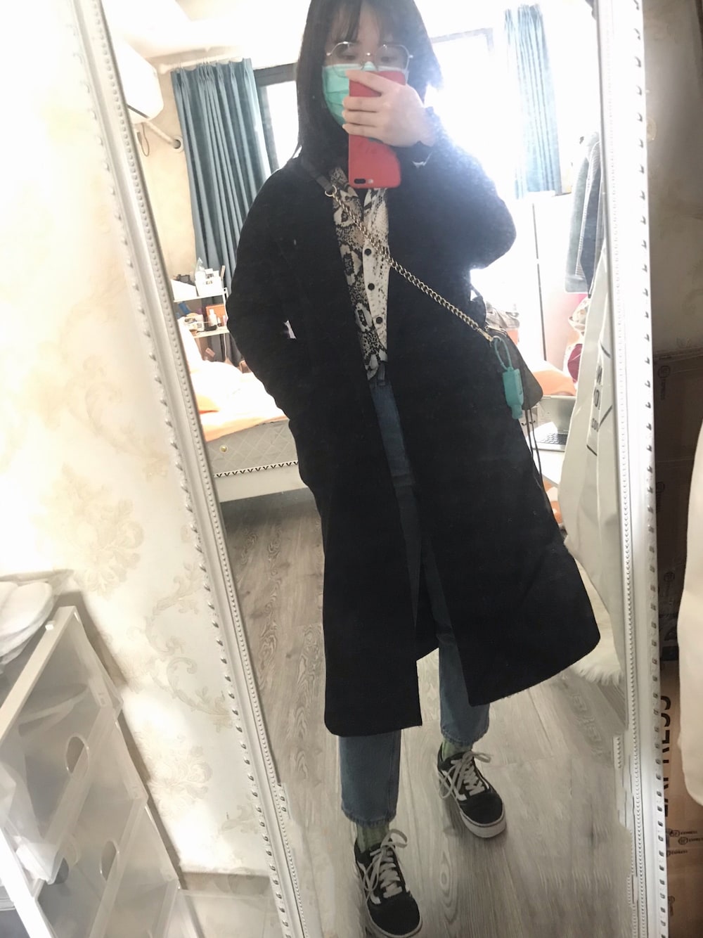 「ootd」｜「TOPSHOPのアイテム（シャツ/ブラウス、ブラウン系）」を使った、Ivyyy_Zさん（レディース・160cm）の春コーディネートの1枚目の写真