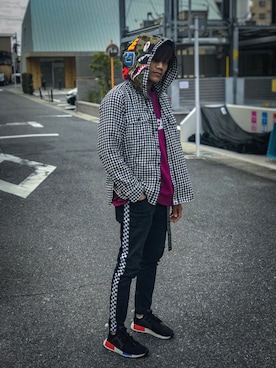 「hypebeast」｜DIKAさん（メンズ・171cm）の春コーディネート