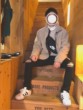 いちさん(メンズ・169cm)の冬コーディネート