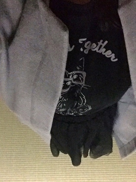 「お気に入りコーデ」｜「アイテム（ノーカラージャケット）」を使った、桃猫さん（レディース・155cm）の冬コーディネート