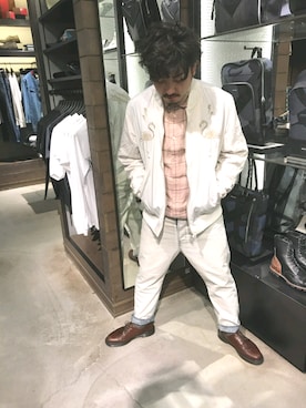 Kさん（メンズ・168cm）の春コーディネート