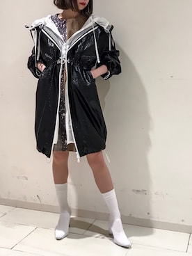 「CRY.（クライ）のアイテム」を使った、CRY. mizukiさん（レディース・149cm）の冬コーディネート