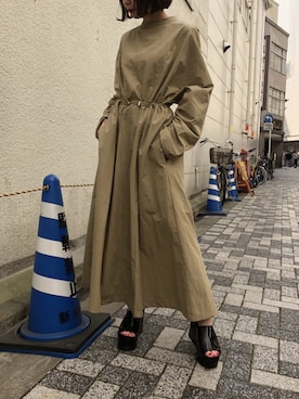 「CRY.（クライ）のアイテム」を使った、CRY. mizukiさん（レディース・149cm）の春コーディネート