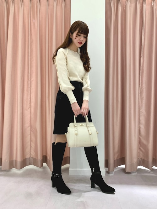 Chihiro Jillstuart Officialスタッフコーデ Jillstuartのニット セーターを使ったコーディネート Wear