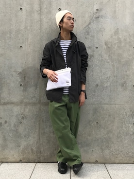 「orcival」｜「アイテム（ブルゾン）」を使った、__k2_mtさん（メンズ・173cm）の春コーディネート