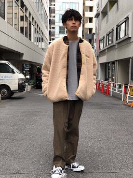「コロンビア」｜「アイテム（その他）」を使った、__k2_mtさん（メンズ・173cm）の秋コーディネート
