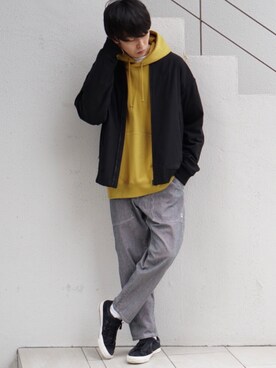 「CIAOPANIC TYPY（チャオパニックティピー）のアイテム（ブルゾン）」を使った、__k2_mtさん（メンズ・173cm）の春コーディネート